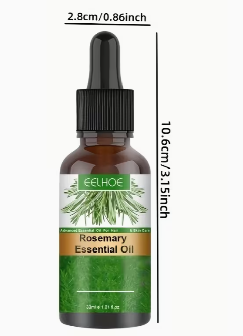 Rosemary Hair Growth Oil 30ml - Natural Scalp Treatment
