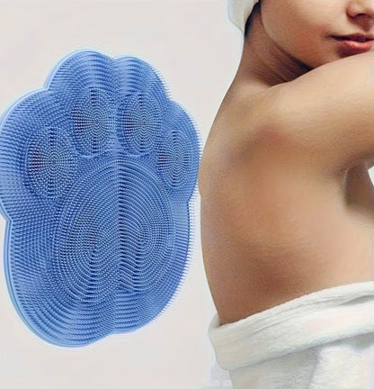 1pc Shower Foot & Back Scrubber Mat -Non-Slip | Enhanced Exfoliation And Relaxation