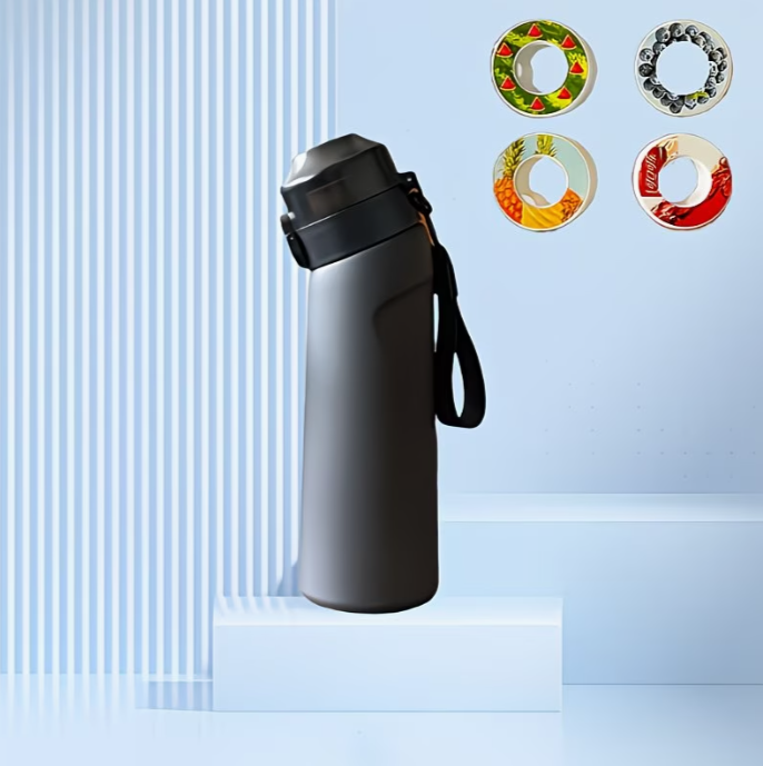 750ml Flavor Pod Water Bottle with 4 Flavor Pods