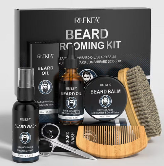 Complete Beard Grooming Kit – Shape & Style with Confidence