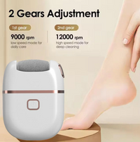 make your feet baby smooth with electric foot grinder | 6 different grinder set