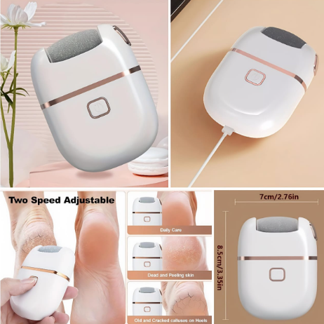 make your feet baby smooth with electric foot grinder | 6 different grinder set