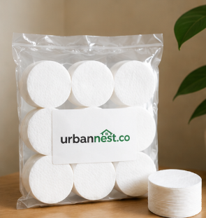 UrbanNest Mega Pack Cotton Pads – 960 Soft Makeup & Skincare Rounds