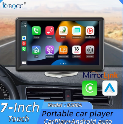 7 inch portable car play screen Touch Screen and reverse camera