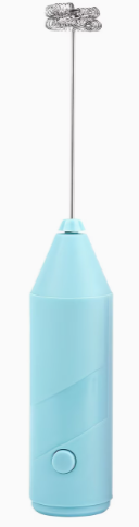 Hand held electric frother