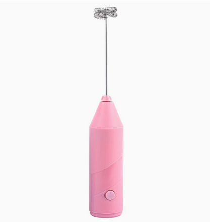 Hand held electric frother