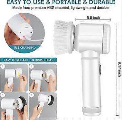 Urbannest.co" | Deep Clean Made Easy (5-in-1 Electric scrubber)