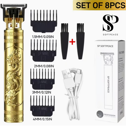 Professional Electric Hair Clipper - Cordless Rechargeable Trimmer