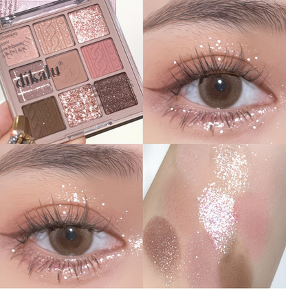 9 color eyeshadow palette