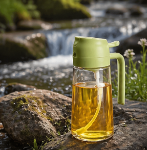 spray and pour oil effortlessly with the 2-1 oil spray dispenser