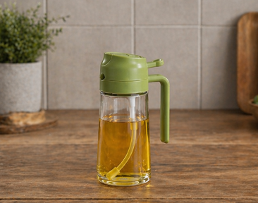 spray and pour oil effortlessly with the 2-1 oil spray dispenser