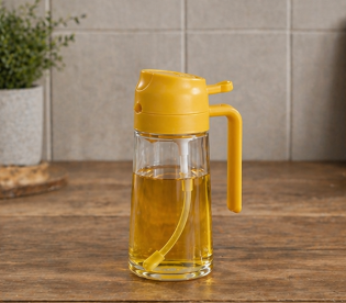 spray and pour oil effortlessly with the 2-1 oil spray dispenser