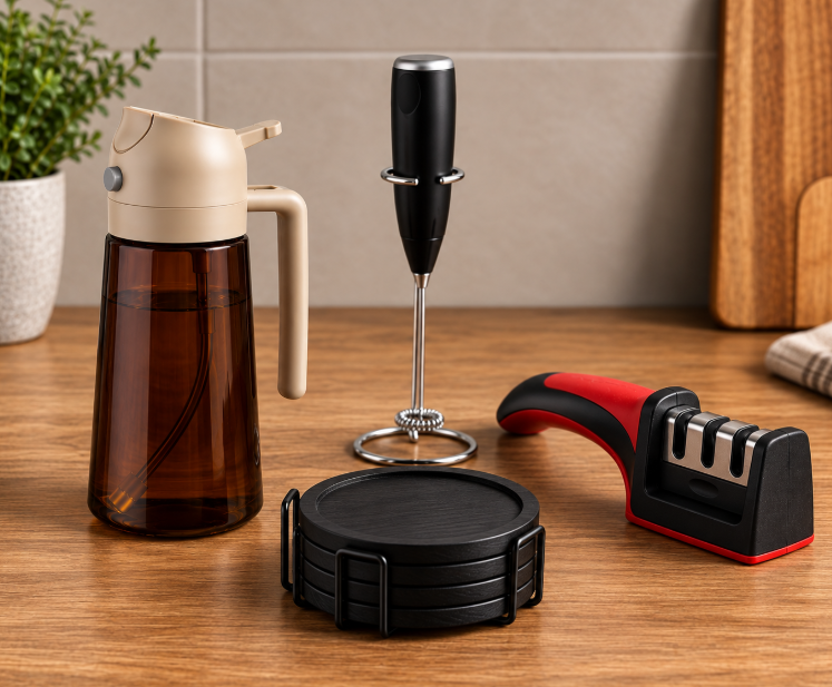 Kitchen Pack | 4-in-1 Kitchen Essentials Bundle | Cook, Brew & Save