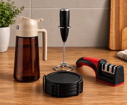 Kitchen Pack | 4-in-1 Kitchen Essentials Bundle | Cook, Brew & Save